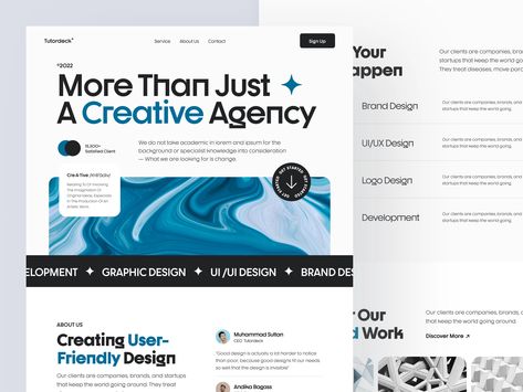 Business Website Design Templates, Creative Agency Website, Agency Landing Page, Interactive Web Design, Unique Web Design, Agency Website Design, Web Portfolio, Modern Website Design, Ui Design Website