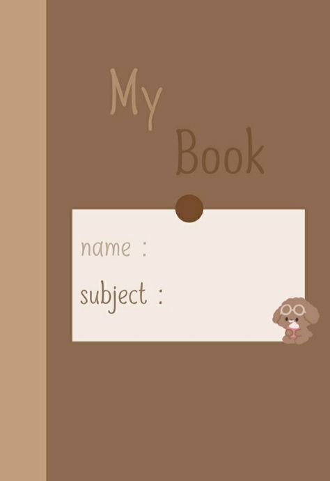 printable book cover! Name Template Aesthetic Printable, Study Templates, Vocabulary Book, Printable Books, Book Names, Educational Apps, Cover Template, Book Covers, Vocabulary