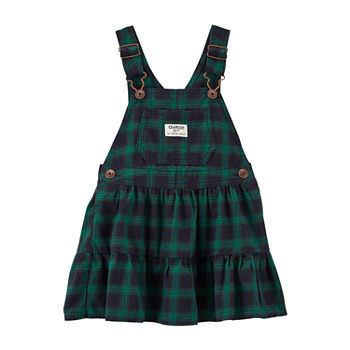 Baby Girl Clothes | Newborn Clothing for Baby Girl | JCPenney Plaid Jumper Dress, Plaid Jumper, Oshkosh Baby, Girls Overalls, Plaid Baby, Baby Girl Shorts, Kids Outfits Girls, Overall Dress