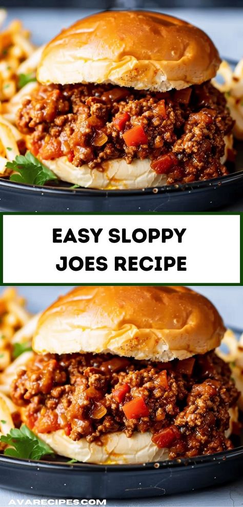 How about a new sloppy joe recipe? Our Sloppy Joes Recipe is perfect. This ground beef recipe is quick and delicious, making it one of the best sloppy joe recipes for any occasion. Sloppy Joe Recipes, Sloppy Joe’s Recipe, Different Sloppy Joe Recipes, Sweet Sloppy Joe Recipe, Sloppy Joe Add Ins, Sloppy Joe With Tomato Soup, Sloppy Joe Recipe, Sweet Sloppy Joes, Sloppy Joe Recipe Crock Pot