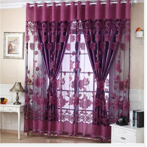 Curtain Divider, Curtain For Door Window, Tulle Curtains, Luxury Curtains, Stylish Curtains, Voile Curtains, Curtains Living, Beautiful Curtains, Modern Curtains