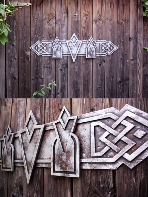 Skyrim Inspired Kitchen, Skyrim Room Decor, Nerd Woodworking, Skyrim Wedding Theme, Elvish Decor, Skyrim Room, Skyrim Decor, Skyrim Wedding, Skyrim Crafts