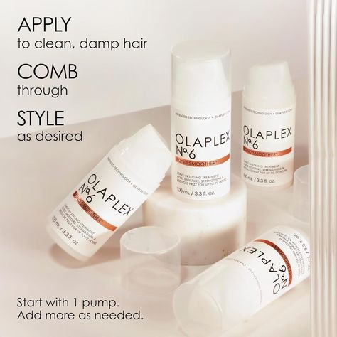 ✨ Smooth, Condition, and Strengthen with Olaplex No. 6 Bond Smoother! ✨ Tired of battling frizz? Meet your new best friend: Olaplex No. 6 Bond Smoother. This leave-in styling cream is designed to smooth, condition, and strengthen your hair while providing frizz control for up to 72 hours. Whether your hair is curly, straight, or somewhere in between, this product is a game-changer. Why You’ll Love It: Frizz Control: Keep your hair frizz-free and smooth for up to 72 hours. 🌬️ Leave-In Cond... Olaplex No 6, Styling Hair, Holiday Gift Sets, Styling Cream, Frizz Control, Hair Cream, Hair Serum, Shiny Hair, All Hair Types