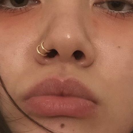 Cute Nose Piercings, Face Piercings, Nose Piercings, Cool Piercings, Nose Piercing Jewelry, Cute Piercings, Facial Piercings, Body Jewelry Piercing, Nose Jewelry