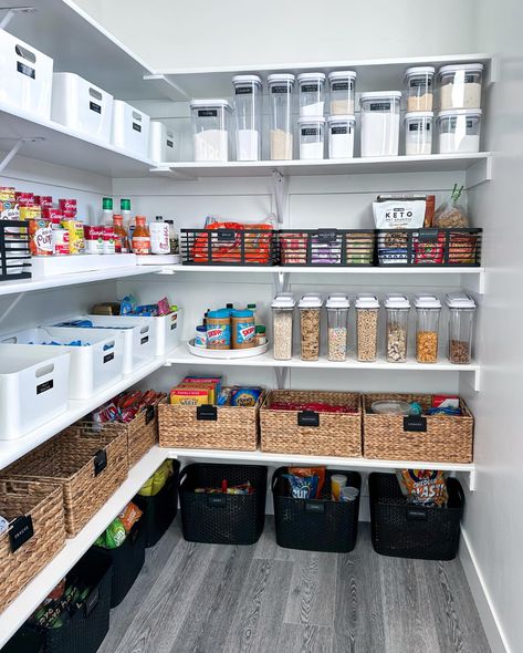 Here are some of our favorite pantry transformations from this year! Which transformation is your favorite? Save this post for pantry organizing inspo! 🤍 #pantryorganization #pantrygoals #pantrydesign #organized #organizedasamother #organizeyourlife #pantryorganisation #organizewithme #beforeandafter Large Pantry Organization, Pantry Renovation, Pantry Bin, Organized Pantry, Pantry Organisation, Large Pantry, Renovation Design, Pantry Design, Organizing Bins