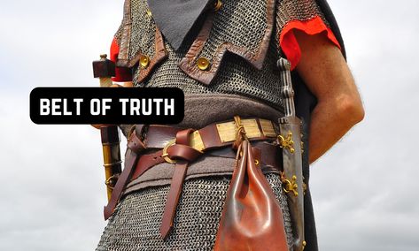 Armor of God: Belt of Truth The Belt Of Truth, Ananias And Sapphira, Acts 5, Spiritual Armor, Belt Of Truth, The Armor Of God, Proverbs 12, Stand Firm, Honesty And Integrity