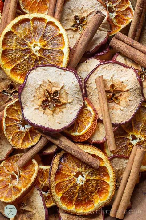 The homemade potpourri is easy to make and you’ll love the warm homey scent along with the pretty arrangement it makes. Just slice up fruit and dry it in your oven and place them in a beautiful bowl. Orange Potpourri, Drying Fruit, Flowers Bucket, Dehydrated Fruits, Fruit Collage, Homemade Potpourri, Dried Potpourri, Dehydrated Apples, Simmer Pot Recipes