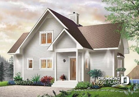 House plan W2939B by drummondhouseplans.com Country Craftsman House Plans, Country Cottage House Plans, Southern Style House Plans, Drummond House Plans, Country Craftsman, Craftsman Style Homes, Country Style House Plans, Country Style Kitchen, Craftsman Style House Plans