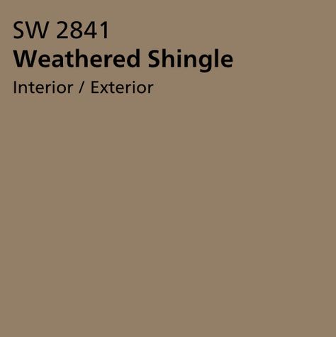 trim color Sherwin Williams Weathered Shingle, Historic Colours, New Paint Colors, Best Paint Colors, Sherwin Williams Paint Colors, Diy Home Repair, Exterior Paint Colors, Trim Color, Sherwin Williams