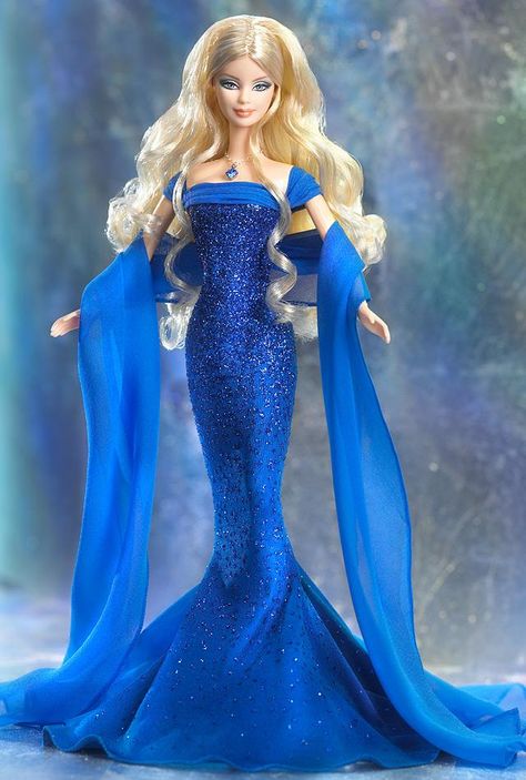 Accessoires Barbie, September Sapphire, Barbie Silkstone, Barbie Barbie, Barbie Gowns, Dolls Fashion, Im A Barbie Girl, Barbie Toys, Barbie Diy