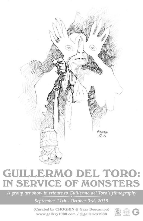 Guillermo Del Toro: In Service of Monsters Mike Magnolia, Mike Mignola Hellboy, Mignola Hellboy, Mike Mignola Art, Hellboy Art, Mike Mignola, Comics Artist, Bd Comics, Geek Art