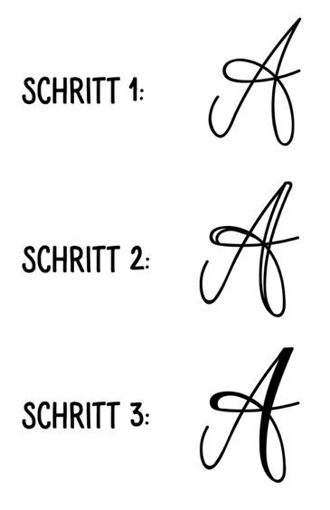 Kunst mit Buchstaben - Unsere Lettering Tipps | Odernichtoderdoch Handlettering Alphabet, Faux Calligraphy, Alfabet Letters, Hand Lettering Alphabet, Calligraphy Handwriting, Hand Lettering Tutorial, Calligraphy Alphabet, Calligraphy Letters, Lettering Tutorial