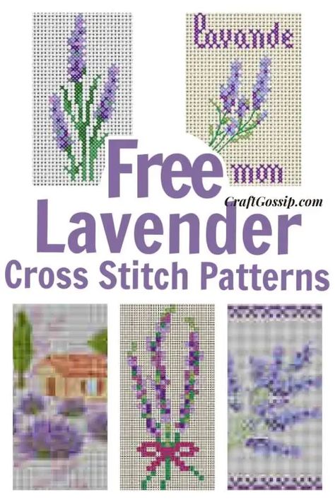 Lavender Cross Stitch Patterns – Cross-Stitch Cross Stitch Lavender Bags, Cross Stitch Patterns Lavender, Lavender Cross Stitch Pattern Free, Cross Stitch Lavender Pattern, Crochet With Cross Stitch, Quick Cross Stitch Patterns Free, Lavender Cross Stitch Pattern, Free Mini Cross Stitch Patterns, Free Cross Stitch Patterns Flowers