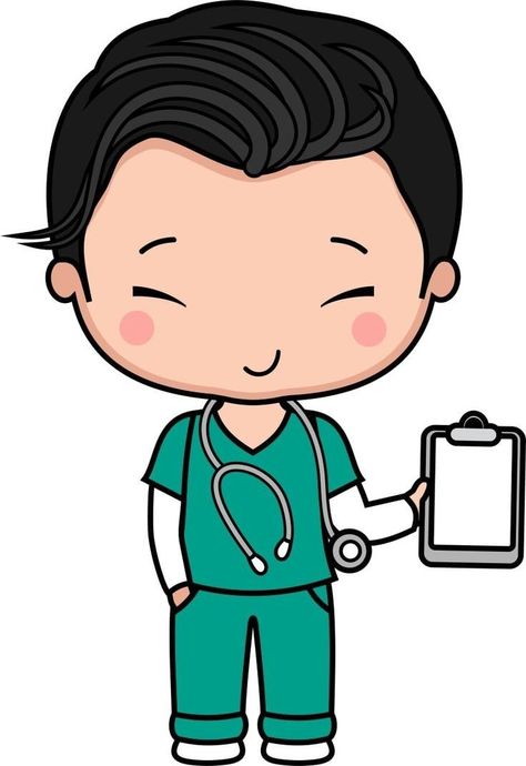 Cartoon Doctor, Cricut Heat Transfer Vinyl, Nurse Cartoon, Doctor Drawing, Nurse Art, Abstract Art Images, Medical Wallpaper, Image Svg, Kawaii Doodles