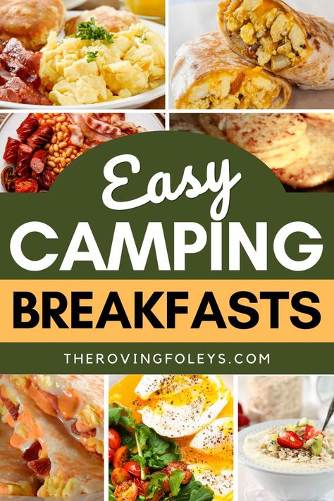 Camp Stove Recipes, Camping Breakfasts, Camping Breakfast Burritos, Dutch Oven Breakfast, Camping Breakfast Ideas, Hiking Recipes, Best Breakfast Ideas, Rv Recipes, Wyoming Trip