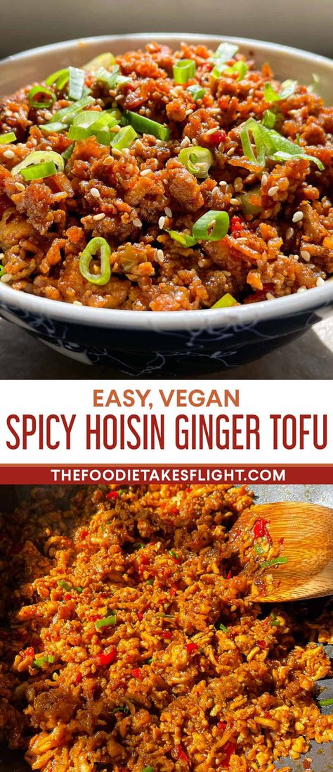 Hoisin Tofu Stir Fry, Tofu Glaze Recipes, Hidden Tofu Recipes, Vegan Mapo Tofu, Tofu Crumbles Recipes, Grated Tofu Recipes, Medium Firm Tofu Recipes, Curry Tofu Recipes, Recipes With Soft Tofu