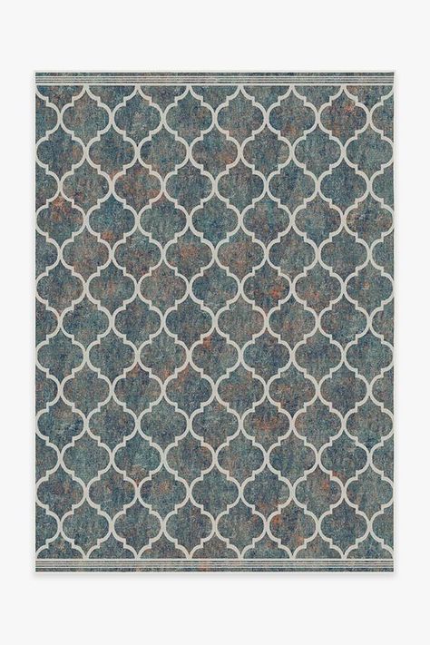 Terali Multicolour Rug UK Slate Rug, Multicolor Rug, Ruggable Rug, Rug Designs, Chenille Rug, Trellis Pattern, Classic Rugs, Rug Stain, Washable Rug