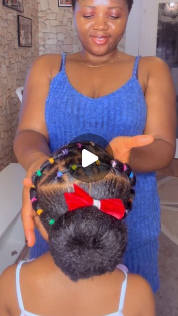 Quick Girls Hairstyles Kids Black, Kids Natural Hairstyles Easy, Natural Hair Styles Kids, Rubberband Hairstyles Kids, Quick Kids Hairstyles Black, Picture Day Hairstyles For Kids Black, Kids Back To School Hairstyles Black, Back To School Hairstyles For Kids, Afro Hairstyles For Kids