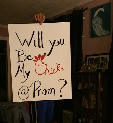 Marks promposal for 2016 Tlca Chick Fil A Promposal Ideas, Chick Fil A Hoco Proposal, Chick Fil A Promposal, Sanrio Promposal, Promposal Ideas For Girlfriend, Dance Responses, Hogwarts Brief, Dance Asks, Prom Poster