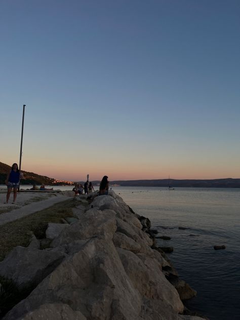 #summer #beach #omiš #croatia #holiday #sunset #sea #travel #life #aesthetic Croatia Beach Aesthetic, Travel Life Aesthetic, Omis Croatia, Croatia Aesthetic, Holiday Sunset, Croatia Beach, Croatia Holiday, Sea Travel, Sunset Sea