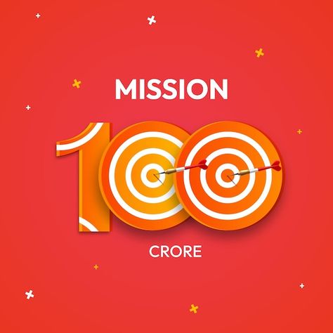 Mission 100 crore target celebration | Premium Vector #Freepik #vector #mission #achievement #target #achievement-background Bear Vs Bull, Mission Images, Goals Board, Flashing Lights, My Goals, My Dream Life, My Vision Board, 2024 Vision Board, 2024 Vision