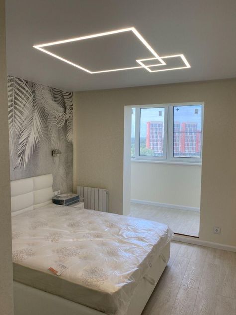 Room Profile Lights, Simple Bedroom False Ceiling Design, Profile Lights In Ceiling Design Bedroom, Profile Light Ceiling Design For Bedroom, Pop False Ceiling Design For Bedroom, Latest False Ceiling Designs, Simple False Ceiling Design, Profile Light, Bedroom Pop Design