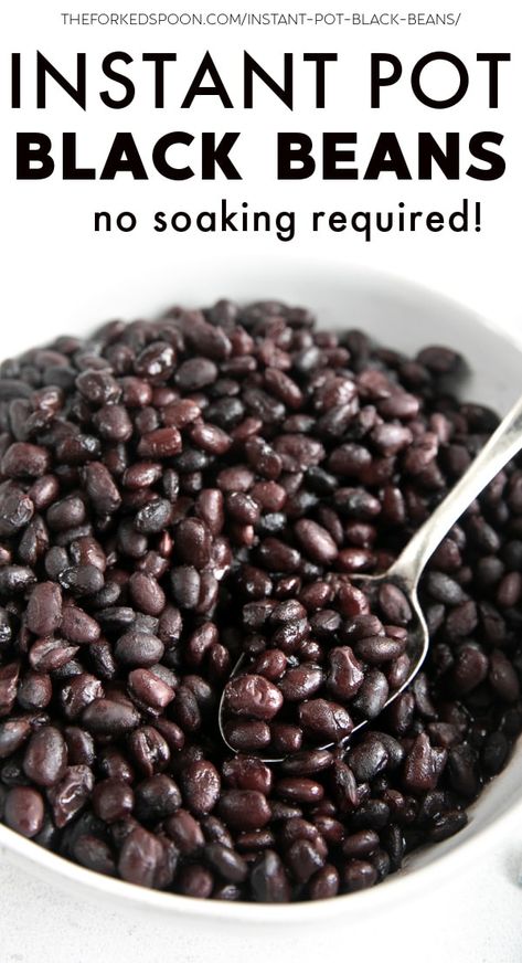 Pressure Cooker Black Beans, Instant Pot Black Beans, Mexican Black Beans, Homemade Beans, Easiest Recipes, Dried Black Beans, Black Bean Recipes, Tacos Burritos, How To Cook Beans