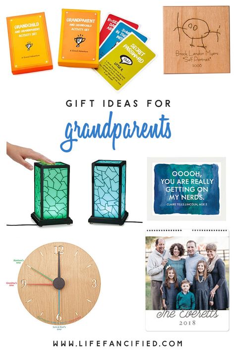 6 sentimental gift ideas kids can give grandparents  #grandparentgifts #fromthekids #giftguide #shopstylecollective Grandparents Thank You Gift, Thank You Gift For Grandparents, What To Get Your Grandparents Gift Ideas, Gifts For Soon To Be Grandparents, Experience Gifts For Grandparents, Laser Engraved Gifts For Grandparents, Gifts For Grandparents, Grandparent Gifts, Curated Gifts