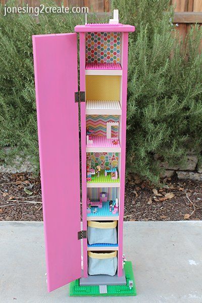 Cd Tower, Lego Family, Shabby Chic Diy Projects, Cd Rack, Cute Scrapbooks, Old Cd, Cd Storage, Lego Diy, Lego Table