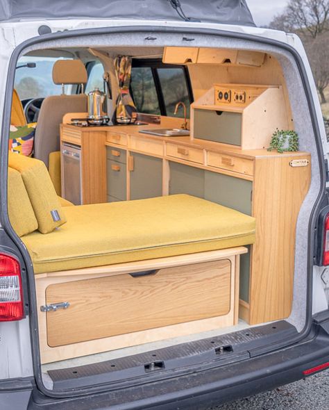 We’re pleased to let you know that our Transporter Yan will be on display on the @bspksolar stand at the @vanlife_festival_uk in Shrewsbury this weekend! 🙌 This is a great opportunity to see our Squall Kitchen, Bivi sofa-bed and Adze lockers in person, especially if you live down south and can’t make the journey up to our Kendal workshop! Caitlin and Tom won’t be at the show, but if you have questions about our furniture kits, fitting service or conversions, just message us directly or usin... Campervan Furniture, Festival Website, Berlingo Camper, Small Camper Vans, Festival Uk, Campervan Bed, Suv Camper, T5 Camper, Camper Van Life