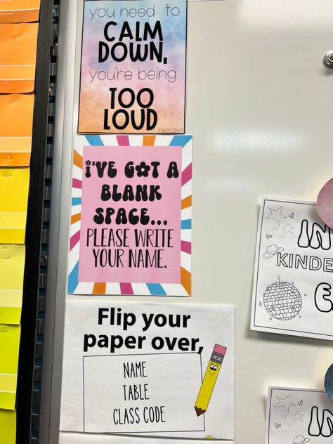 Taylor Swift Classroom Decor Ideas, Swiftie Classroom, Taylor Swift Themed Classroom, Taylor Swift Classroom Theme, Taylor Swift Classroom Decor, Taylor Swift Classroom, Teacher Themes, Classroom Goals, Teaching Plan