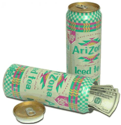 Arizona Tea Safe Stash Can :: www.Smokeshopcity.com Arizona Cans Diy, Arizona Bebida, Andrea Gutierrez, Healthy Iced Tea, Arizona Iced Tea, Iced Tea Recipes Homemade, Homemade Iced Tea, Diversion Safe, Hide Money