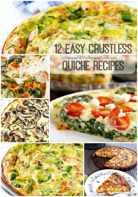 12 Easy Crustless Quiche Recipes so tasty and scrumptious simple to make for quick treats and snacks, very healthy using lotsa veggies and spinach and hardly any flour.     Advertisement - Continue... Thanksgiving Appetizers Healthy, Quiche Recipes Crustless, Vegetable Quiche Recipes, Broccoli Quiche, Healthy Appetizers Easy, Thanksgiving Appetizers Easy, Breakfast Quiche Recipes, Quiche Dish, Quiche Recipes Easy