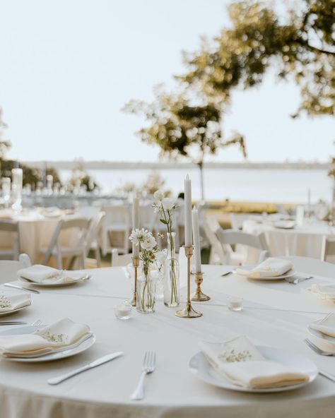 Wedding Tables Round Decor, Circular Tables Wedding Reception, White Linen Round Table Wedding, Modern Minimal Wedding Centerpiece, Elegant Wedding Round Table Settings, Minimalist Table Centerpiece Wedding, Wedding Shower Round Table Decor, Simple Centerpieces Round Tables, Wedding Minimal Centerpieces