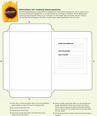 Make Your Own Seed Packets - Free easy-to-follow template to print out & save/share your favourite seeds. | The Micro Gardener Diy Seed Packets, Seed Packet Template, Seed Envelopes, Companion Gardening, Starting Seeds, Vintage Seed Packets, Seed Pack, Seed Saving, Fine Gardening