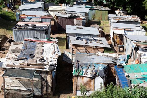 Poverty In Africa, Africa Photos, Informal Settlement, World Poverty, Africa People, Shanty Town, Durban South Africa, Kwazulu Natal, Black Community