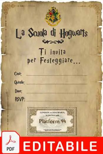 Festa Harry Potter, Hogwarts, Harry Potter