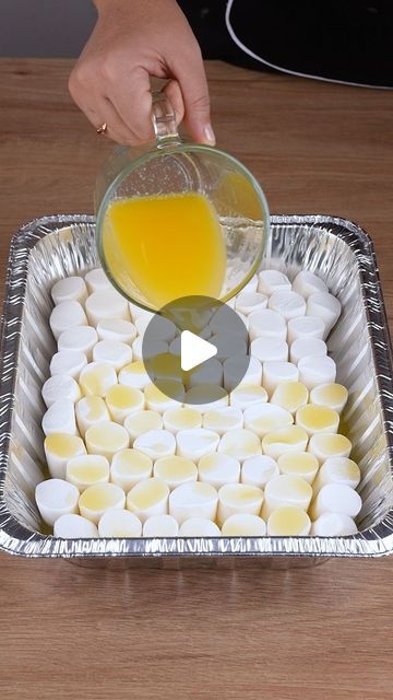 That Recipe on Instagram: "I learned this at Boy Scout camp" Snacks For One, Dump Desserts, Campfire Foods, Easy Smores, Cabin Food, Marshmallow Brownies, Homemade Candy Bars, Boy Scout Camping, Marshmallow Recipes