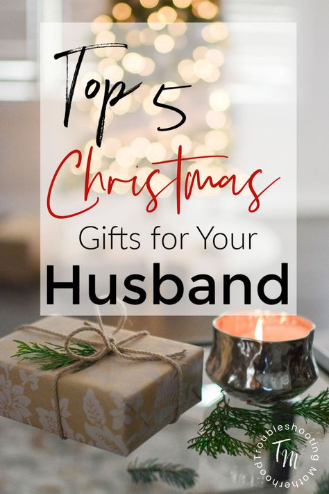 Need help finding a gift for your husband? Men can be so hard to shop for! This list of the top 5 Christmas Gifts for your Husband will make your Christmas shopping easy this year! Choose from a variety of ideas for different personalities and hobbies, from the athletic man to the man who loves grilling. Great gift ideas for all types of men. #giftguide #mangifts #giftsformen Gifts For Your Husband, Christmas Husband, $5 Gift Ideas, Christmas Ideas For Boyfriend, Present For Husband, Gift Guide For Him, Christmas Gifts For Husband, Cheap Christmas, Text Overlay