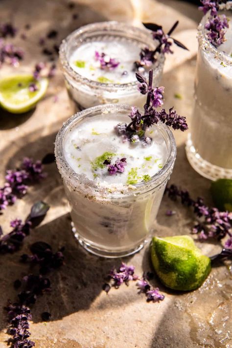 Spicy Creamy Coconut Lime Margarita | halfbakedharvest.com Coconut Lime Cocktail, Coconut Lavender Margarita, Spicy Coconut Margarita, Coconut Margarita Pitcher, Coconut Lime Margarita, Jalapeno Limeade Margarita, Margarita Popsicles, Orange Liquor, Spicy Drinks