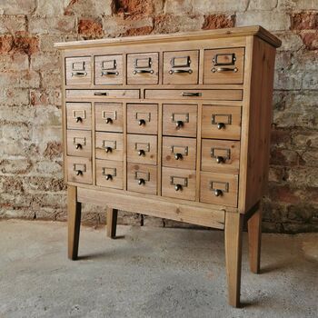 Small Apothecary, Card Catalog Cabinet, Apothecary Cabinet, Diy Cabinets, Cabinet Making, Apothecary, Storage Cabinets, Antique Furniture, Reclaimed Wood