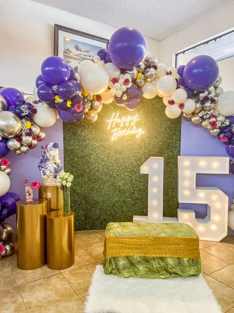 Happy birthday neon sign 15 marquee numbers grass wall Number With Balloons, Birthday Marquee, Happy Birthday Neon Sign, Marquee Numbers, Birthday Neon Sign, Happy Birthday Neon, Grass Wall, Balloon Installation, Marquee Sign