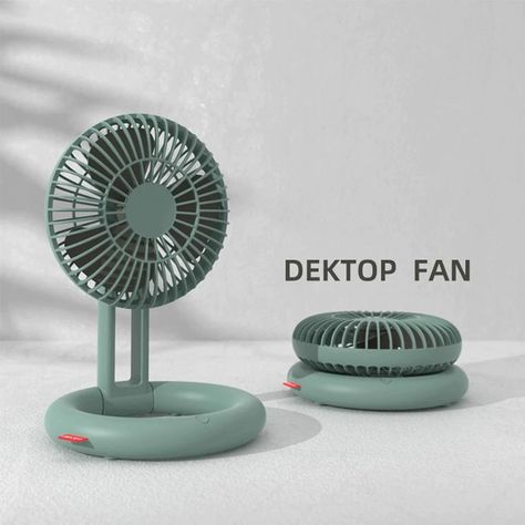 Stroller Fan, Folding Desk, Fan Portable, Id Design, Desk Fan, Folding Fan, Nyc Life, Smart Gadget, Electrical Appliances