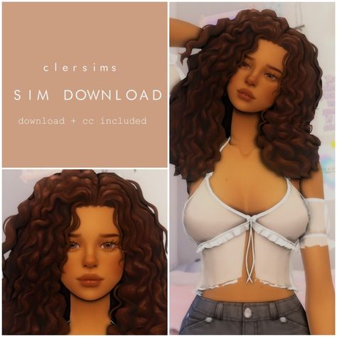 Sims 4 Cc Patreon Hair Maxis, Sims 4 Cc Braces Patreon, Curly Hair For Sims 4, Sims 4 Hair Curtain Bangs, Gegesims Cc, Sims 4 Cc Mods Patreon Hair, Pretty Sims Download, Sims 4 Sims Download Maxis Match, Sims 4 People Download