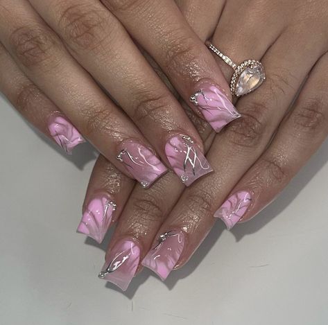 Short Airbrushed Nails, Braider Nails Set, Short Freestyle Nails, Freestyle Nails, Mickey Nails, Hard Nails, Diy Acrylic Nails, Colored Acrylic Nails, Cute Acrylic Nail Designs