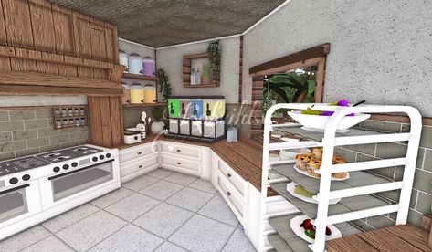 Bloxburg Kitchen Storage, Bloxburg Hotel Bedroom Ideas, Bloxburg Hotel Ideas Interior, Bloxburg Bathroom Sink Ideas, Bloxburg Snack Bar, Bloxburg Hotel Interior, Bloxburg Furniture Codes, Bloxburg Furniture Hacks, Bloxburg Hotel Ideas Exterior