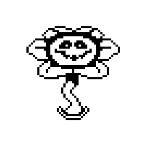 Flowey angry ❤ liked on Polyvore featuring undertale Undertale Pixel Art, Undertale Flowey, Flowey The Flower, Gamer Tattoos, The Language Of Flowers, Hand Tats, Gaming Tattoo, Diy Jacket, Portfolio Ideas