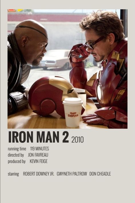 Iron Man 2 Poster, Avengers Movie Posters, Movie Character Posters, Minimalist Polaroid Poster, Film Polaroid, Marvel Movie Posters, Iron Man 2, Avengers Poster, Iconic Movie Posters