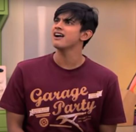 Best Of Luck Nikki Rohan Singh, Rohan Singh Best Of Luck Nikki, Rohan From Best Of Luck Nikki, Murtuza Kutianawala, Rohan Singh, Best Of Luck Nikki, Garage Party, Bollywood Aesthetic, 90s Bollywood Aesthetic