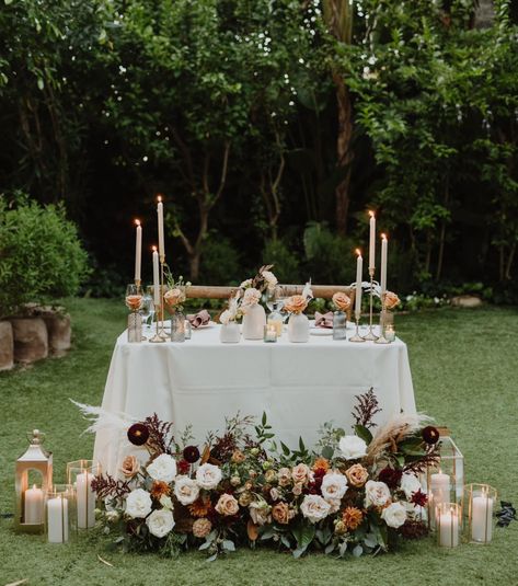 Guest Table Decor Wedding, Guest Table Decor, Sage Colors, Red Sage, Table Decor Wedding, Guest Table, Centerpieces Wedding, Sage Color, Peach Wedding